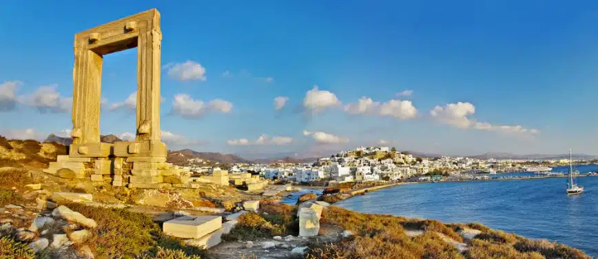 Naxos Chora Panoramic view